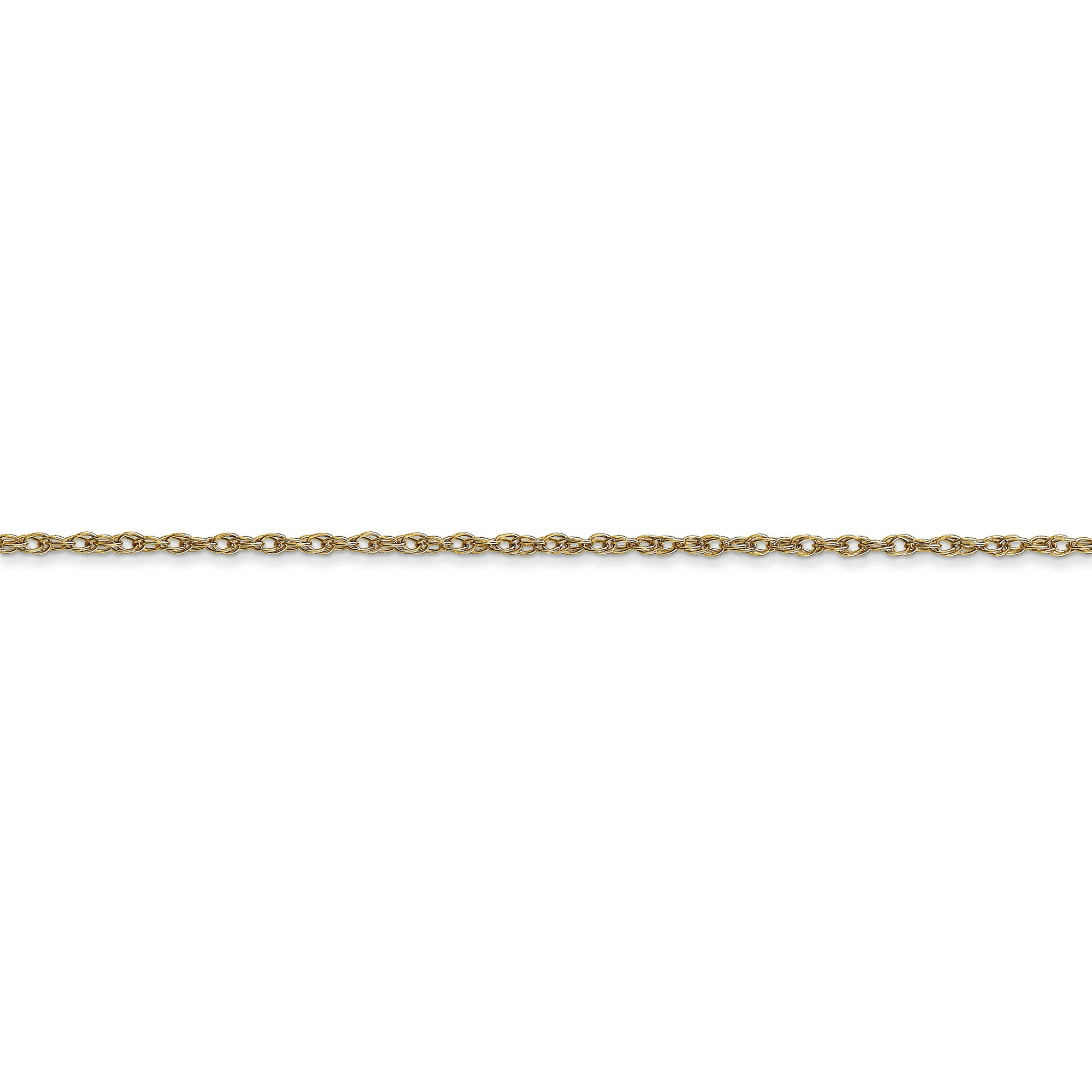 14k Yellow Gold 1.15mm Cable Link Rope Chain Necklace 16 Inch Pendant Charm Carded Fine Jewelry For Women Gifts For Her 